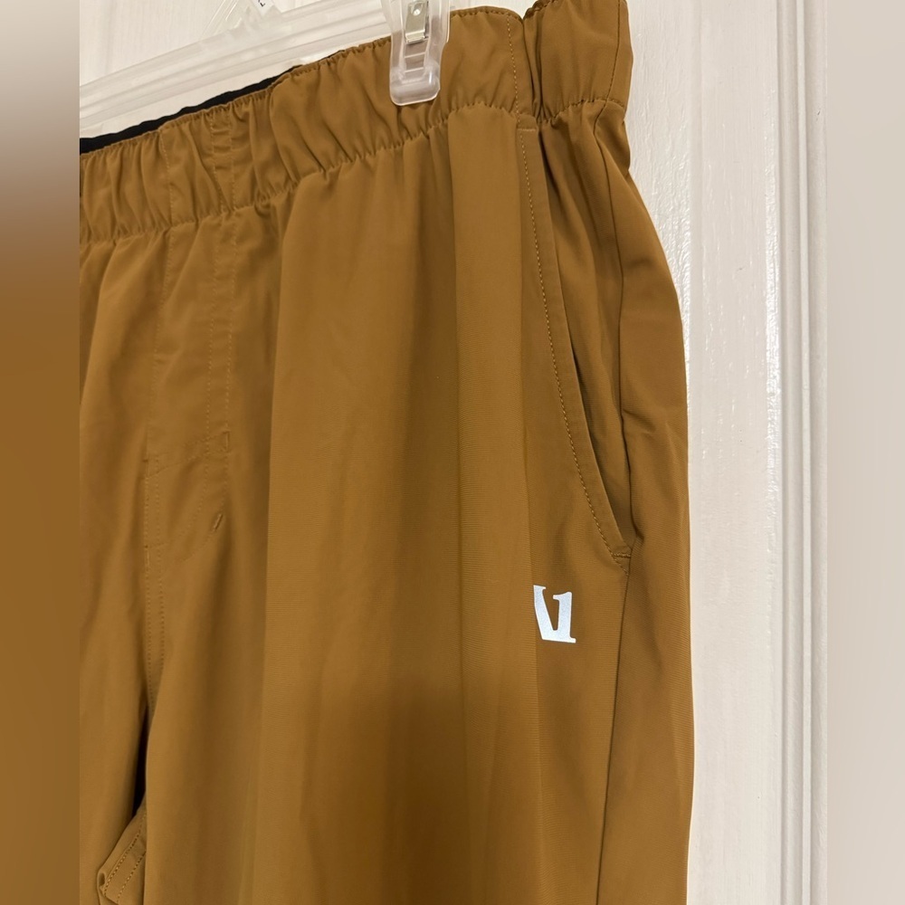Vuori Fleet Pant Caramel Brown Running Joggers Men’s Size L - Picture 4 of 10